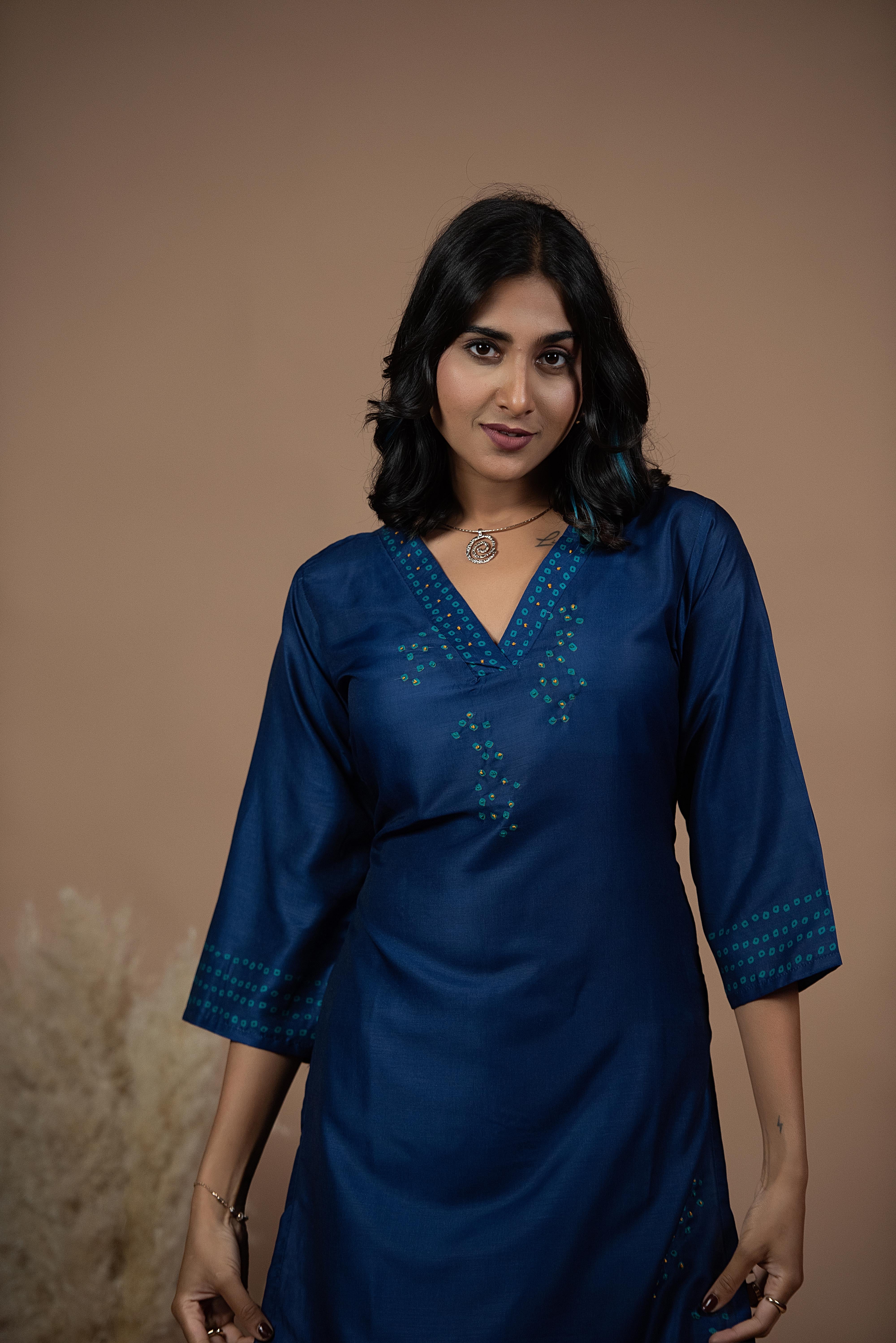 Refined Blue Co-ord Set