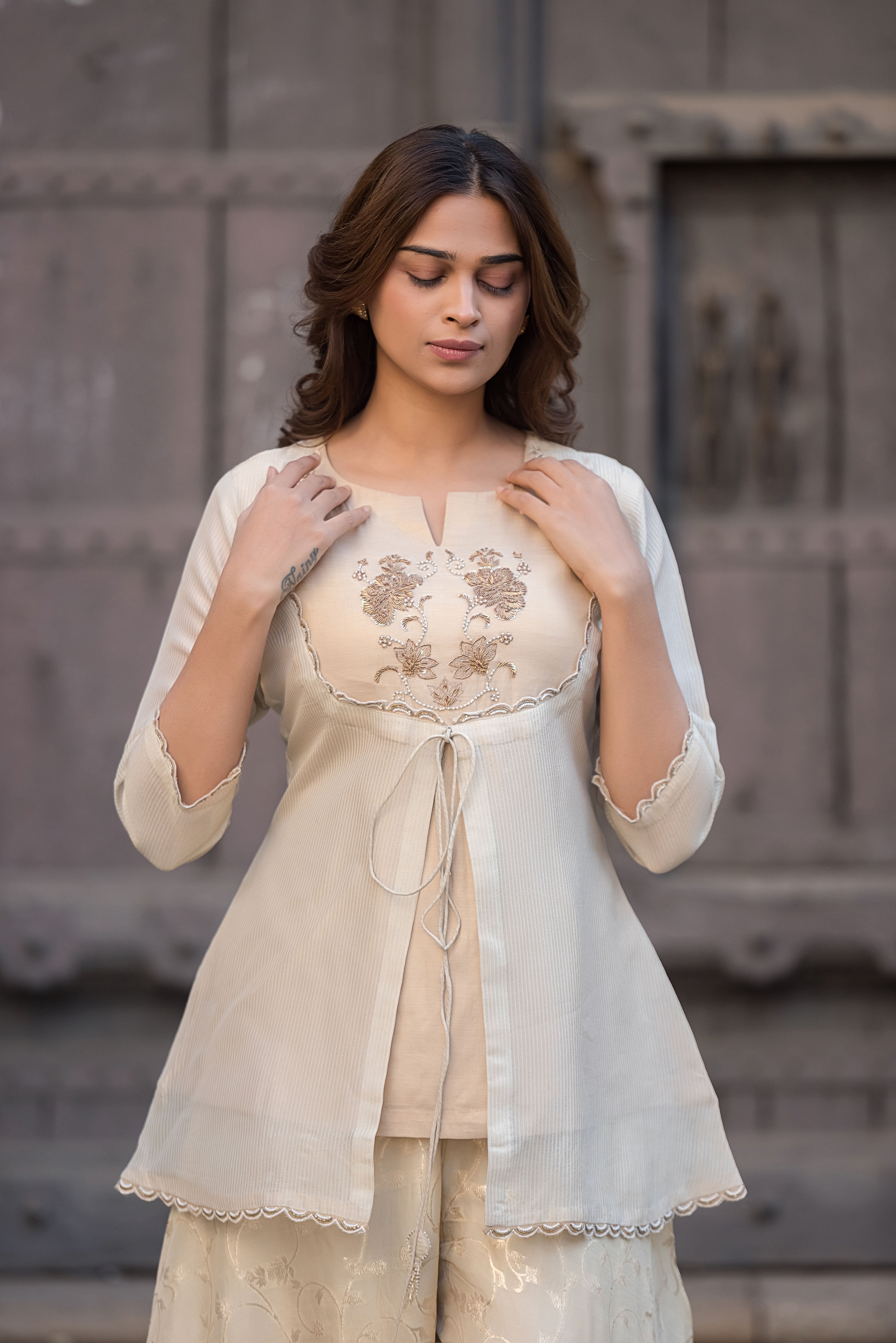 Off White Co-Ord Set