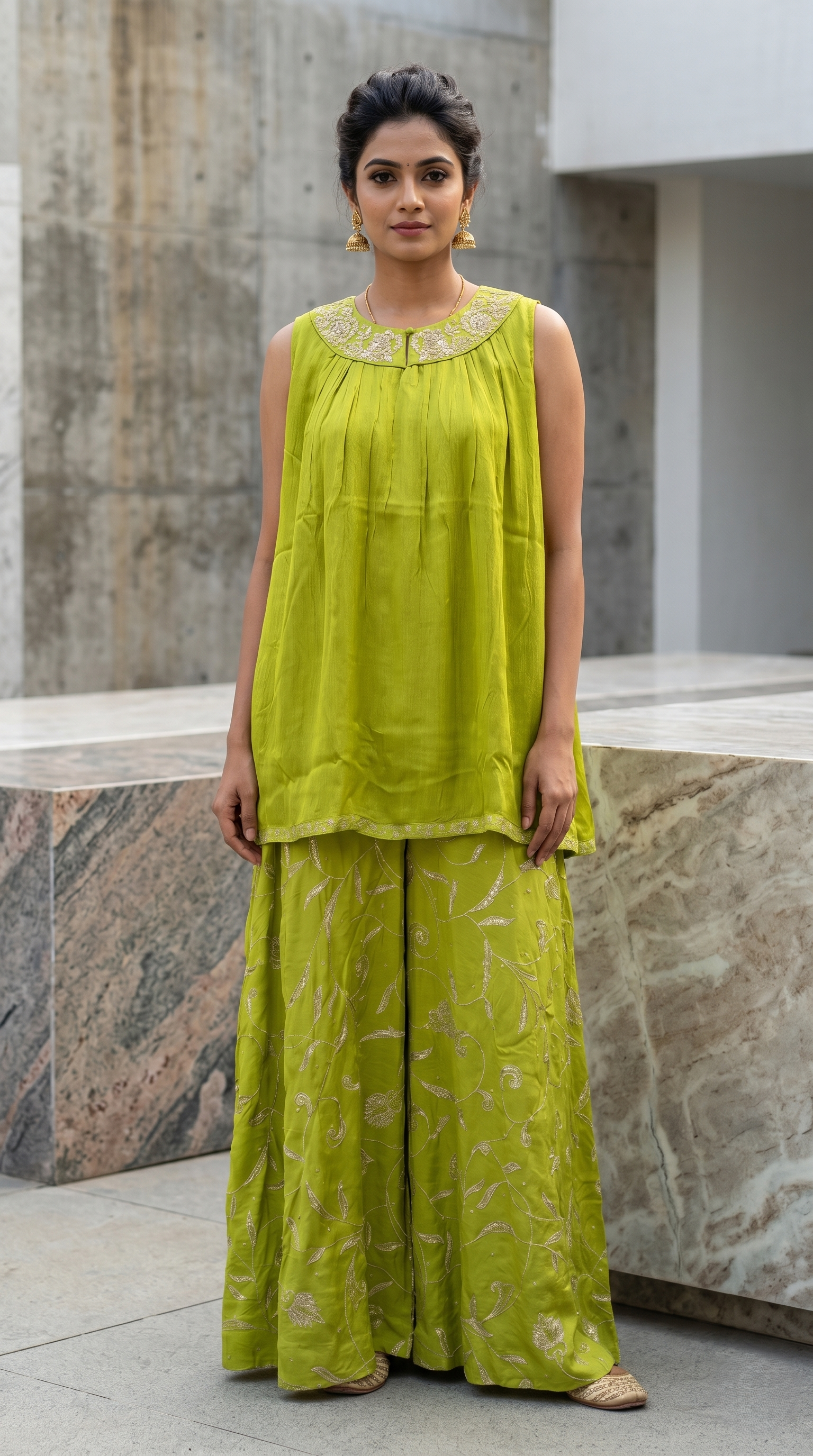 Graceful L.Green Co-ord Set