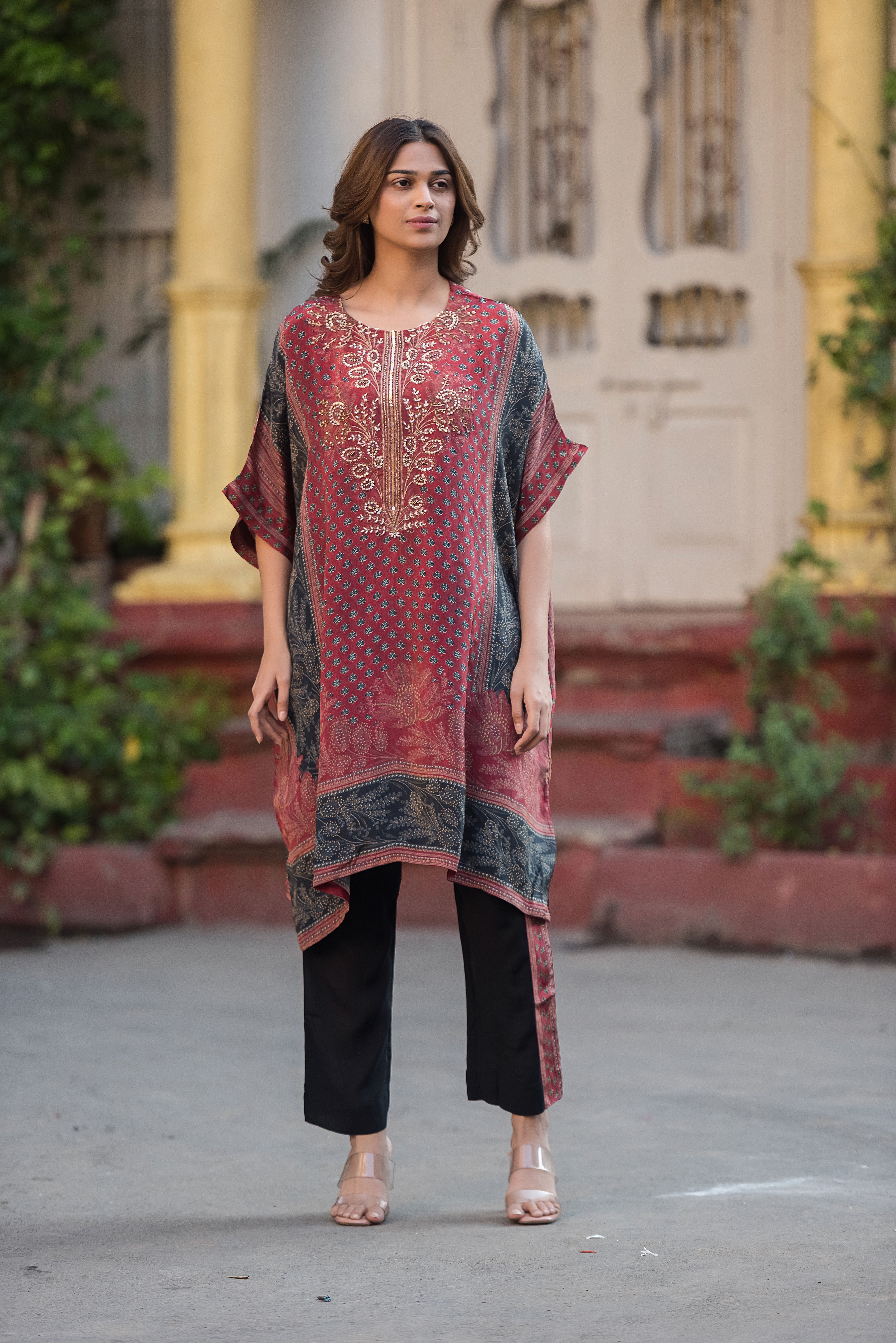 Rich Maroon Co-Ord Set