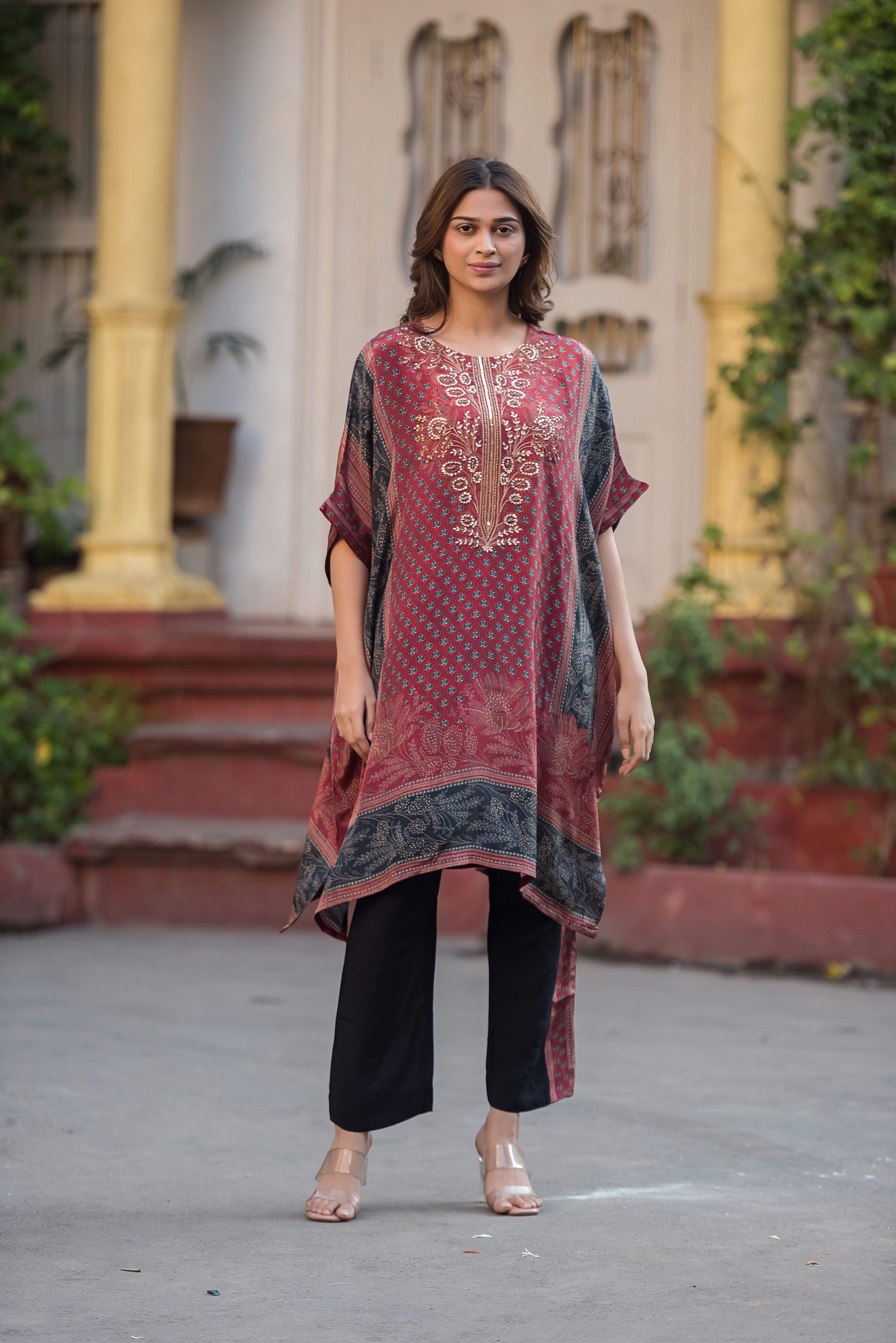 Rich Maroon Co-Ord Set