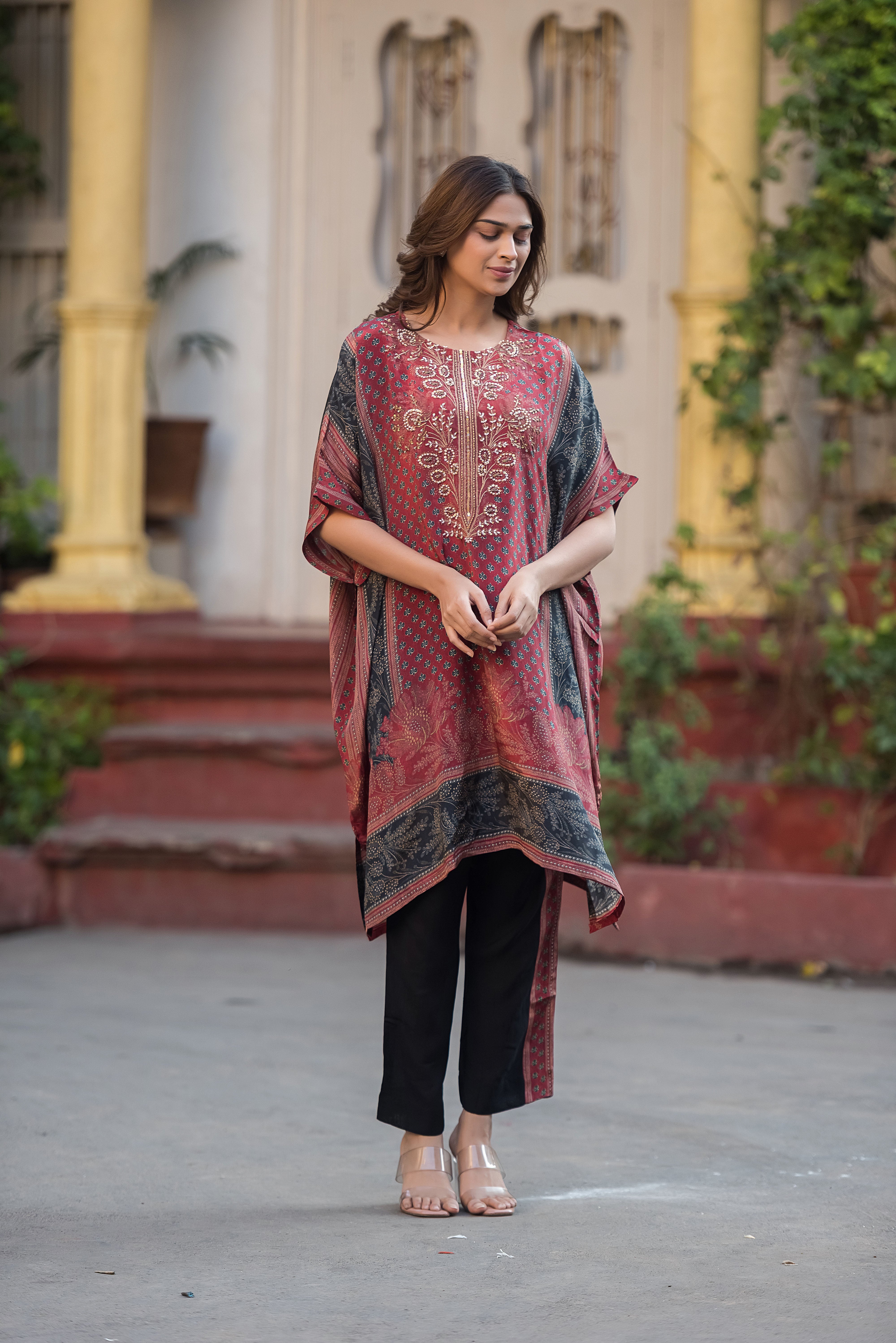 Rich Maroon Co-Ord Set