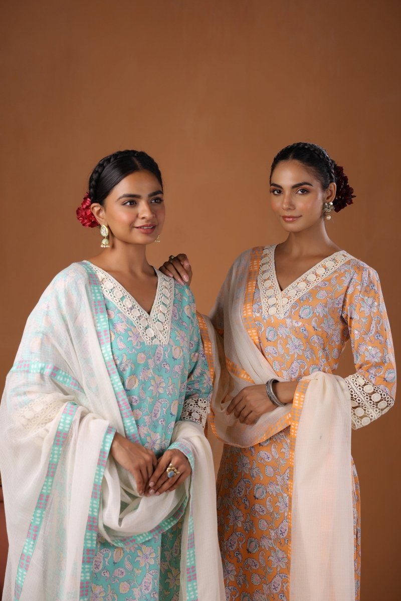 PAYAL Blue Kurta Suit Set for Anyday - Payal