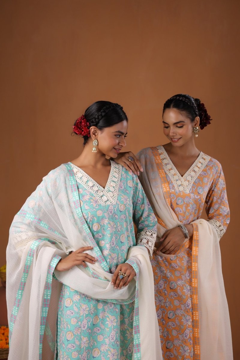 PAYAL Blue Kurta Suit Set for Anyday - Payal