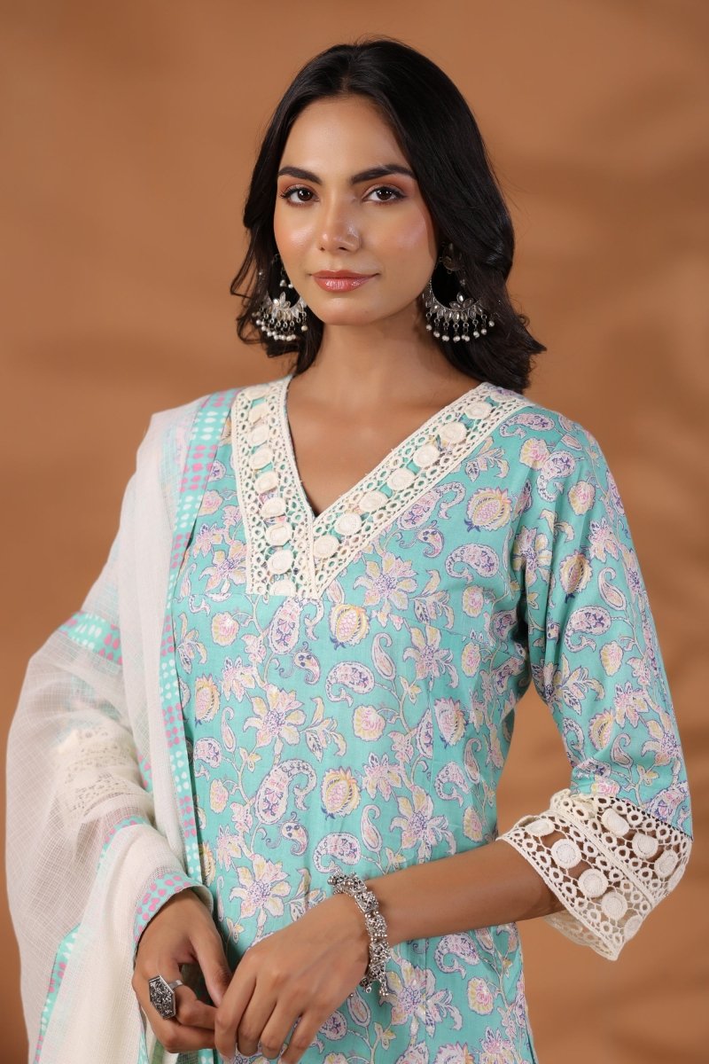 PAYAL Blue Kurta Suit Set for Anyday - Payal