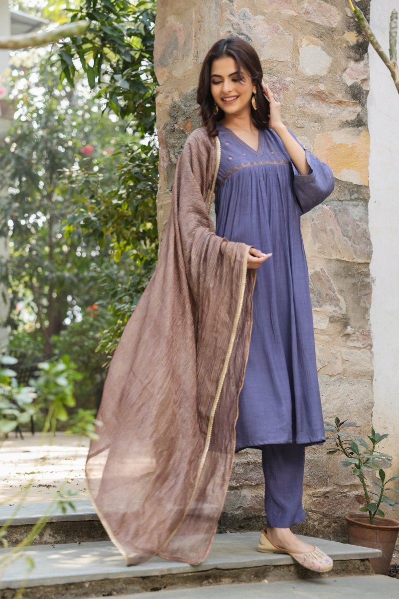 PAYAL Lilac Kurta Suit Set for every Occasion - Payal