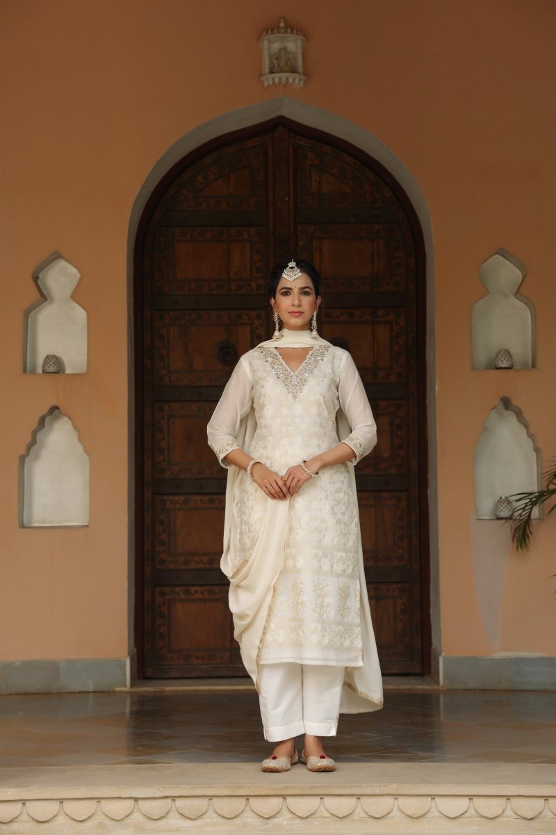 PAYAL Banarasi Brocade Festive Suit Set - Payal