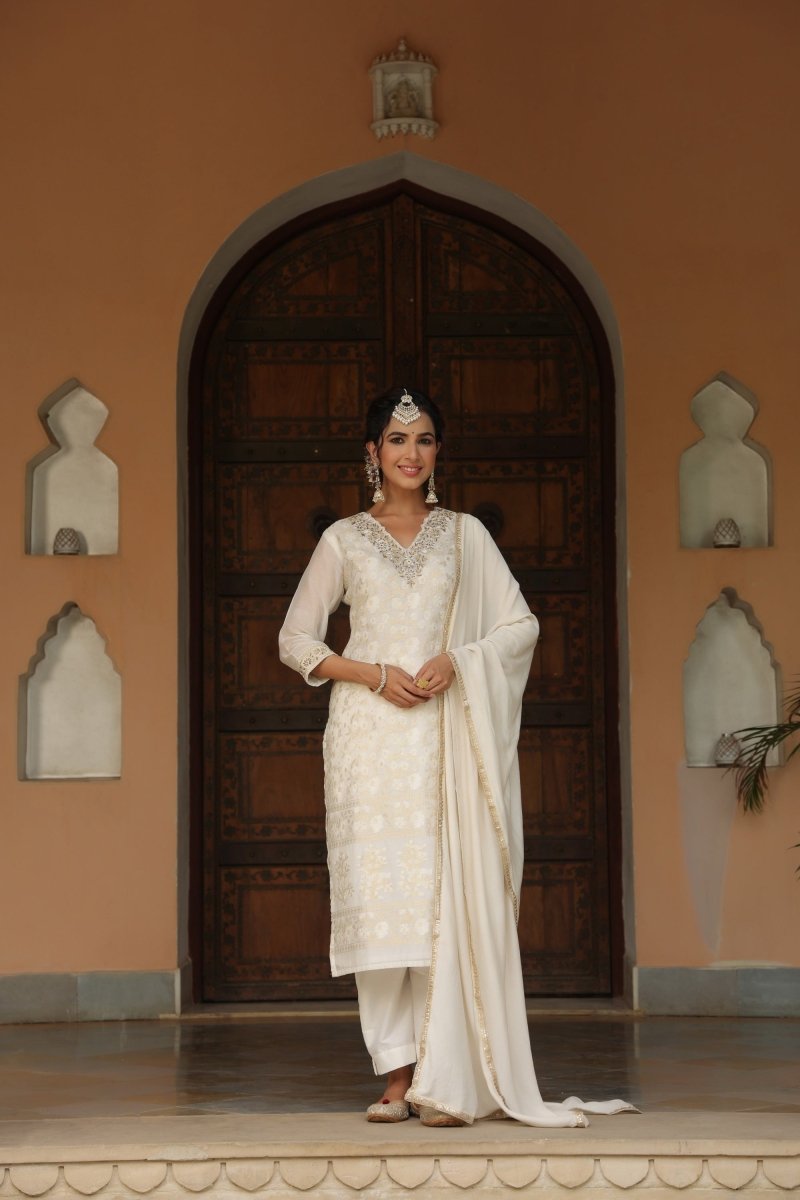 PAYAL Banarasi Brocade Festive Suit Set - Payal