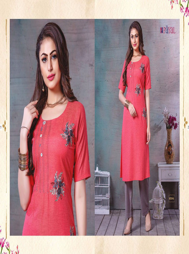 Payal Designer Aline Different Look Ethnic Wear Women Online Kurta-Kurti - Payal