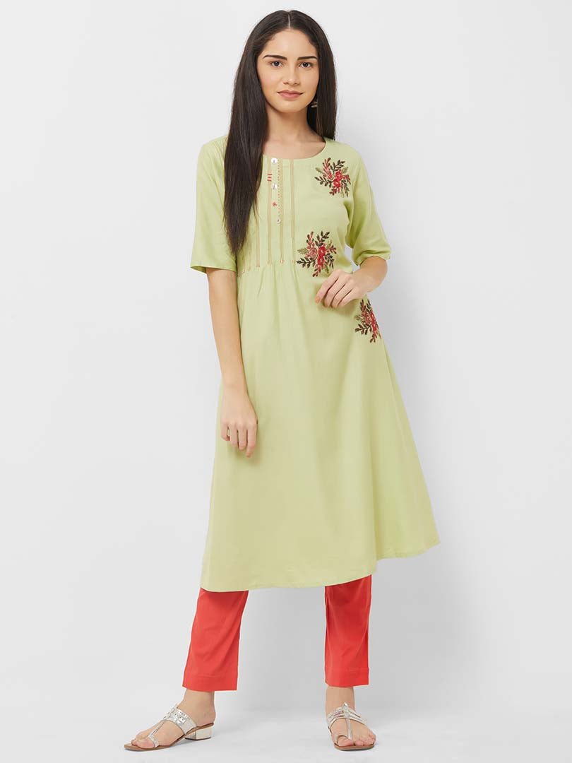 Payal Designer Aline Different Look Ethnic Wear Women Online Kurta-Kurti - Payal