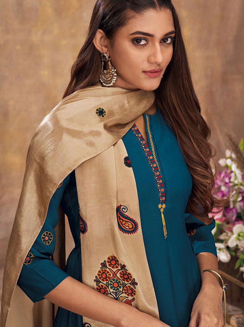 Payal Designer Aline Different Look Festive Ethnic Wear Online Pent Suit - Payal