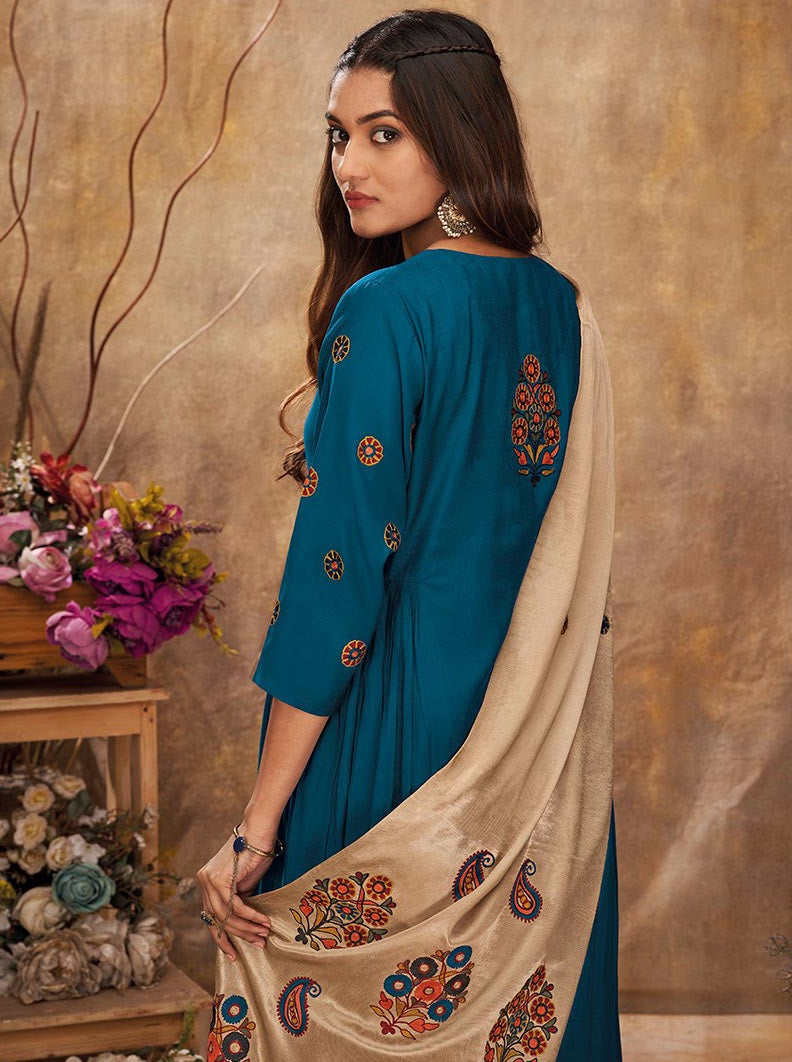 Payal Designer Aline Different Look Festive Ethnic Wear Online Pent Suit - Payal