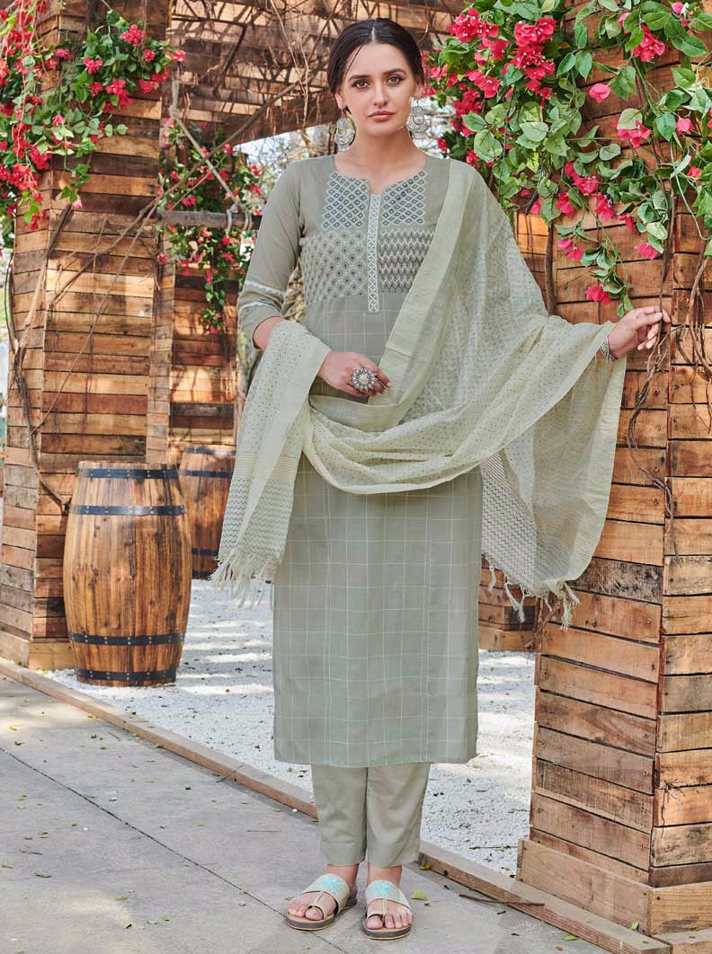 Payal Designer Straight Cut Casual Different Look Ethnic Wear Online Pent Suit - Payal