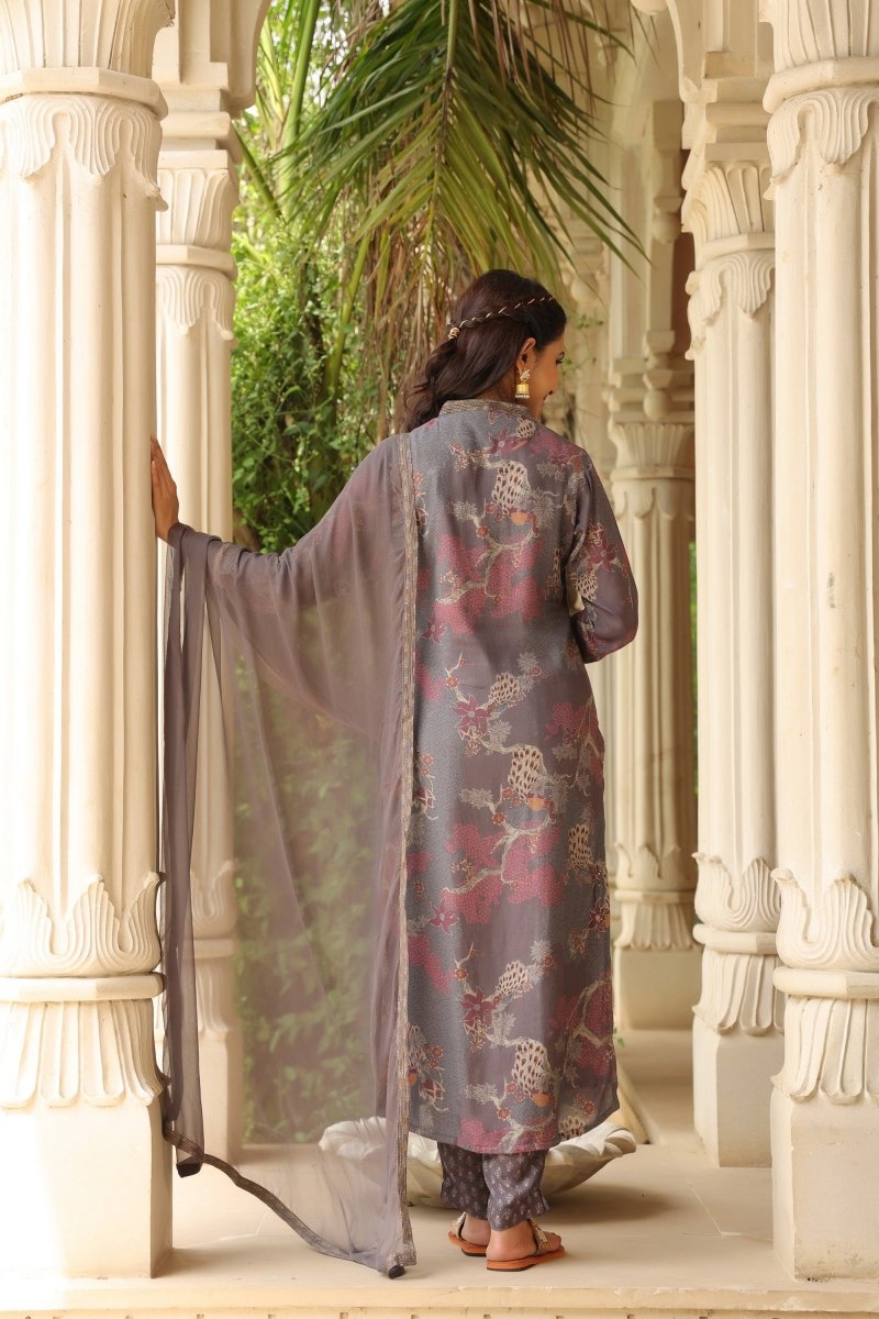 PAYAL Printed Aline Suit Set - Payal