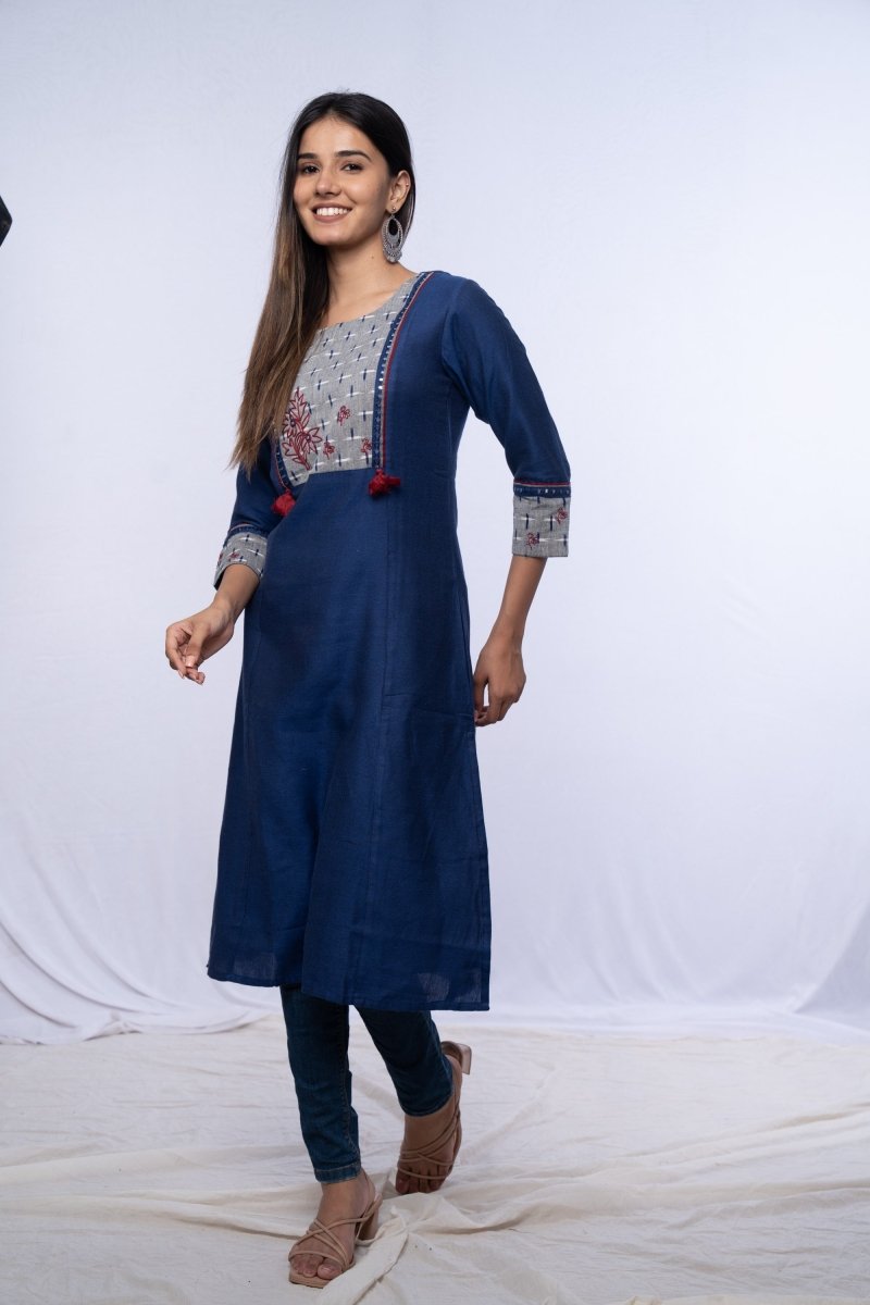 WOK Straight Fit Kurti - Payal