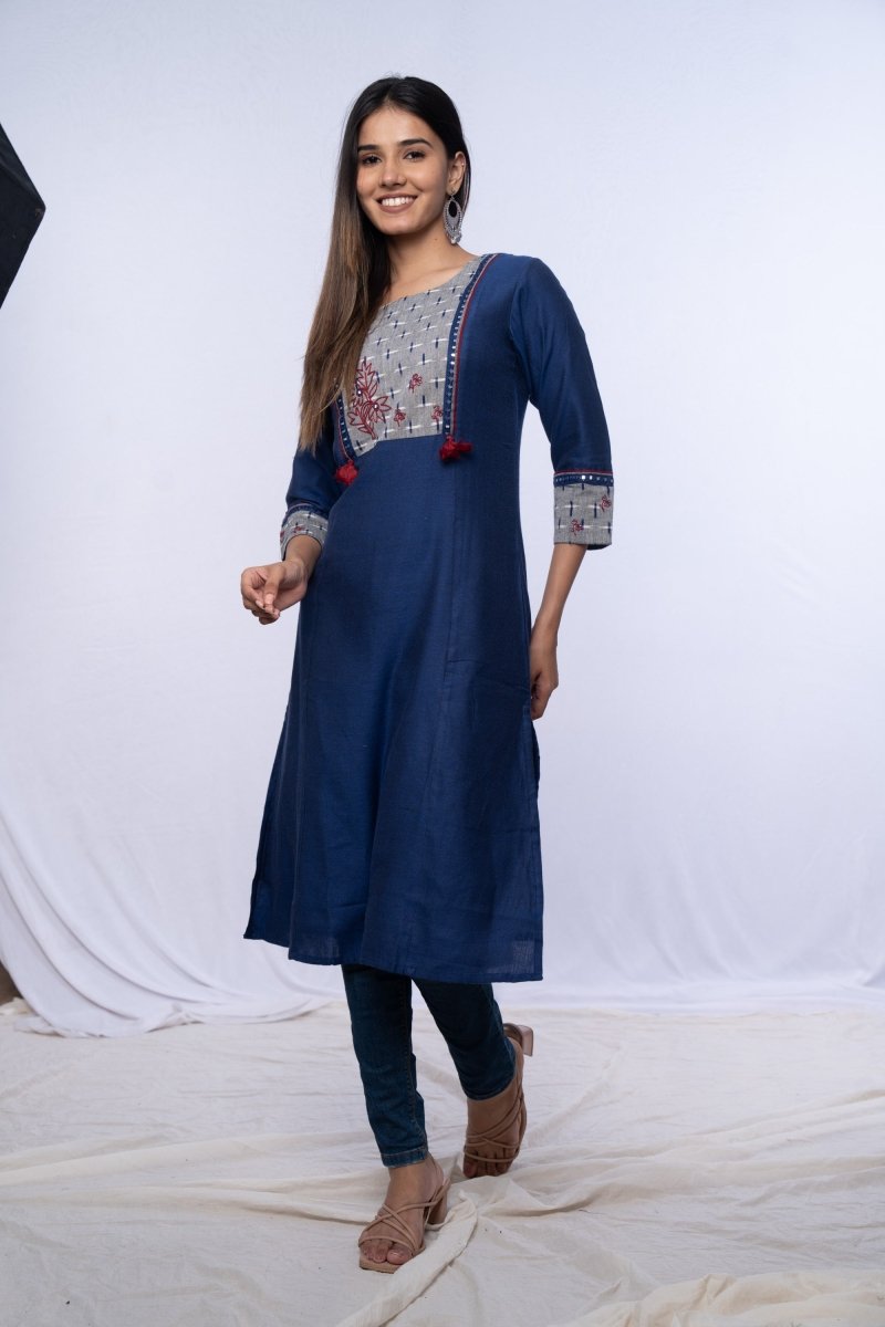 WOK Straight Fit Kurti - Payal