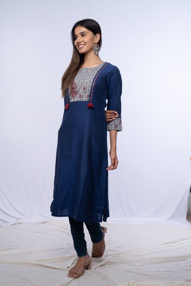 WOK Straight Fit Kurti - Payal